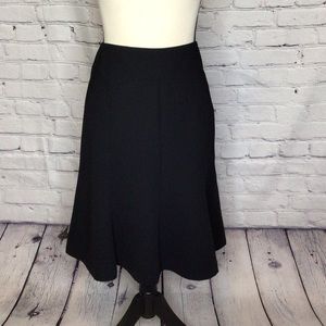 Jones Wear Essential Petites Black Career Wear Trumpet Skirt 12P